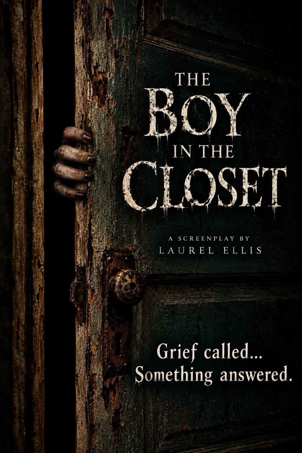 The Boy in the Closet screenplay poster