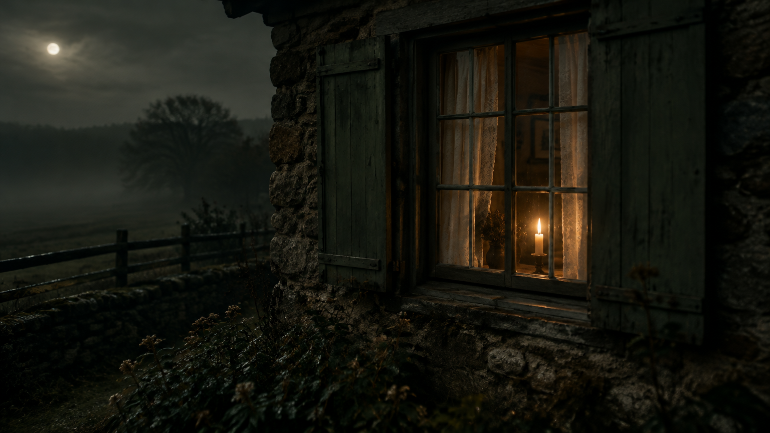 Atmospheric scene representing the screenplay